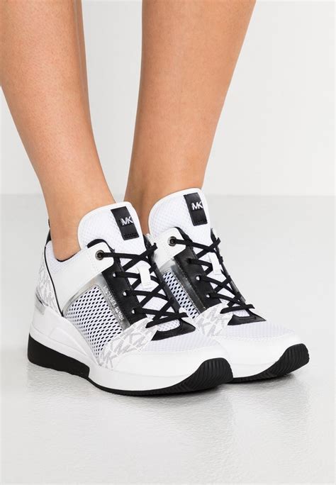 michael kors witte sneakers|michael kors white sneakers sale.